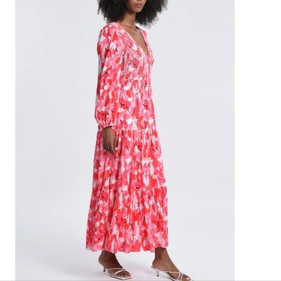 Molly Bracken Floral Long Sleeve Maxi Dress - Picture 2 of 5